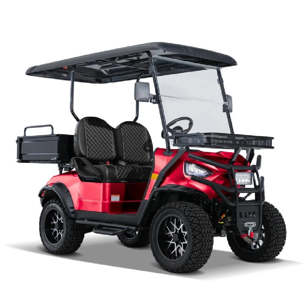 Kandi America Electric Cart with 5,000-Watt Motor Red