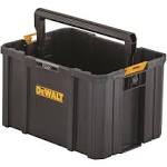 Dewalt TSTAK® Open Tote, 17-1/4" X 10-3/4" X 12-1/2", Black (DWST17809)