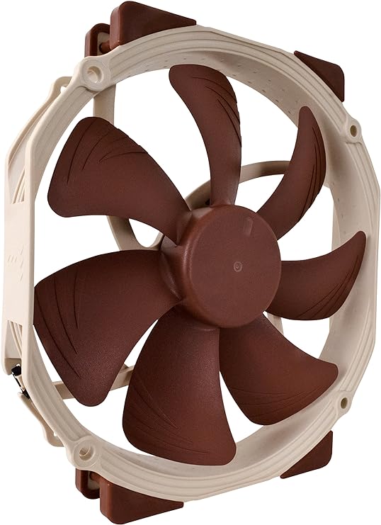 Noctua NF-A15 PWM, Premium Quiet Fan, 4-Pin (140mm, Brown)