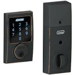 Schlage BE469ZPVCAM619 Satin Nickel Connect Camelot Touchscreen