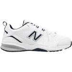 New Balance Men's 608v5 - White/Navy (Size 9.5)