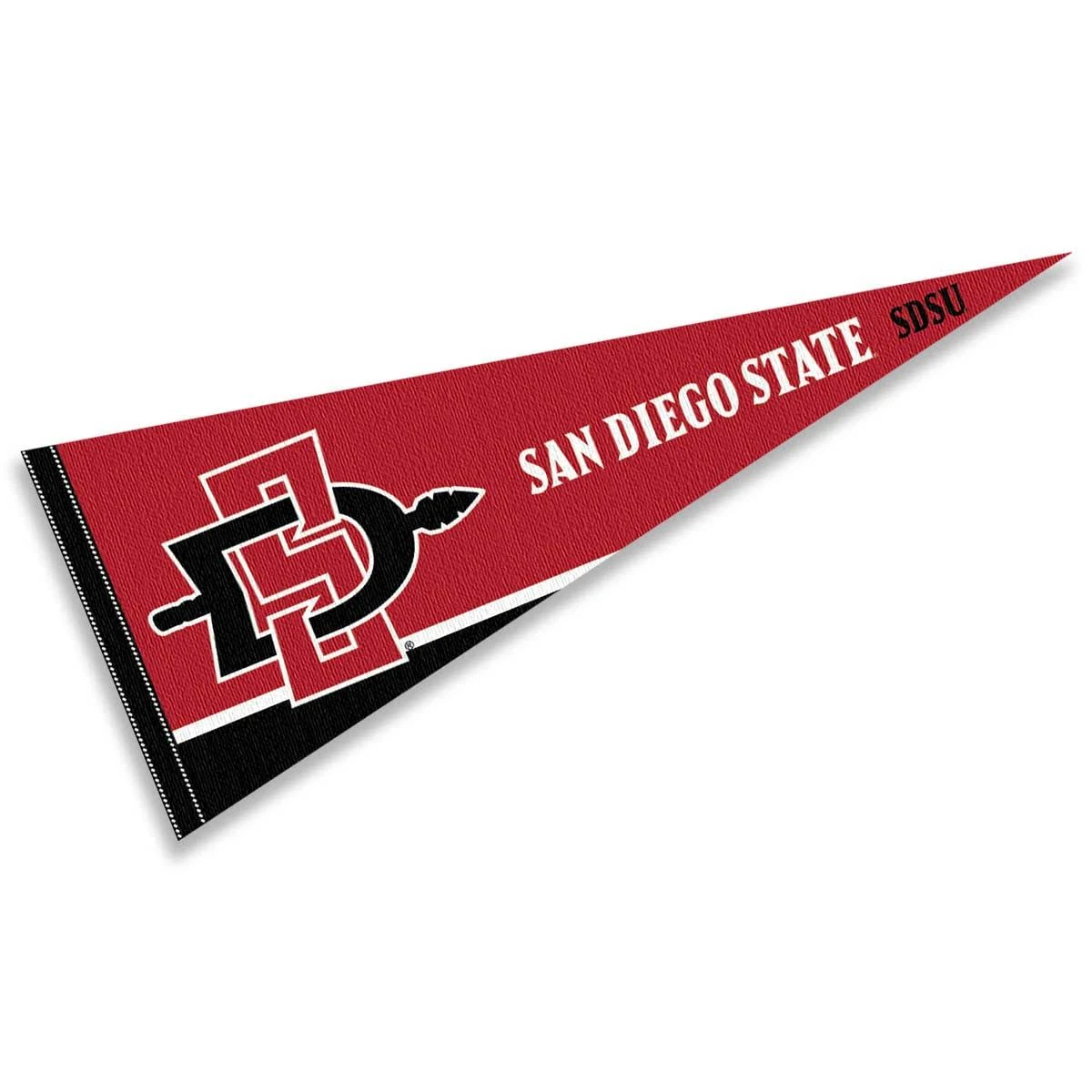 College Flags & Banners Co. San Diego State University Pennant Full Size Felt