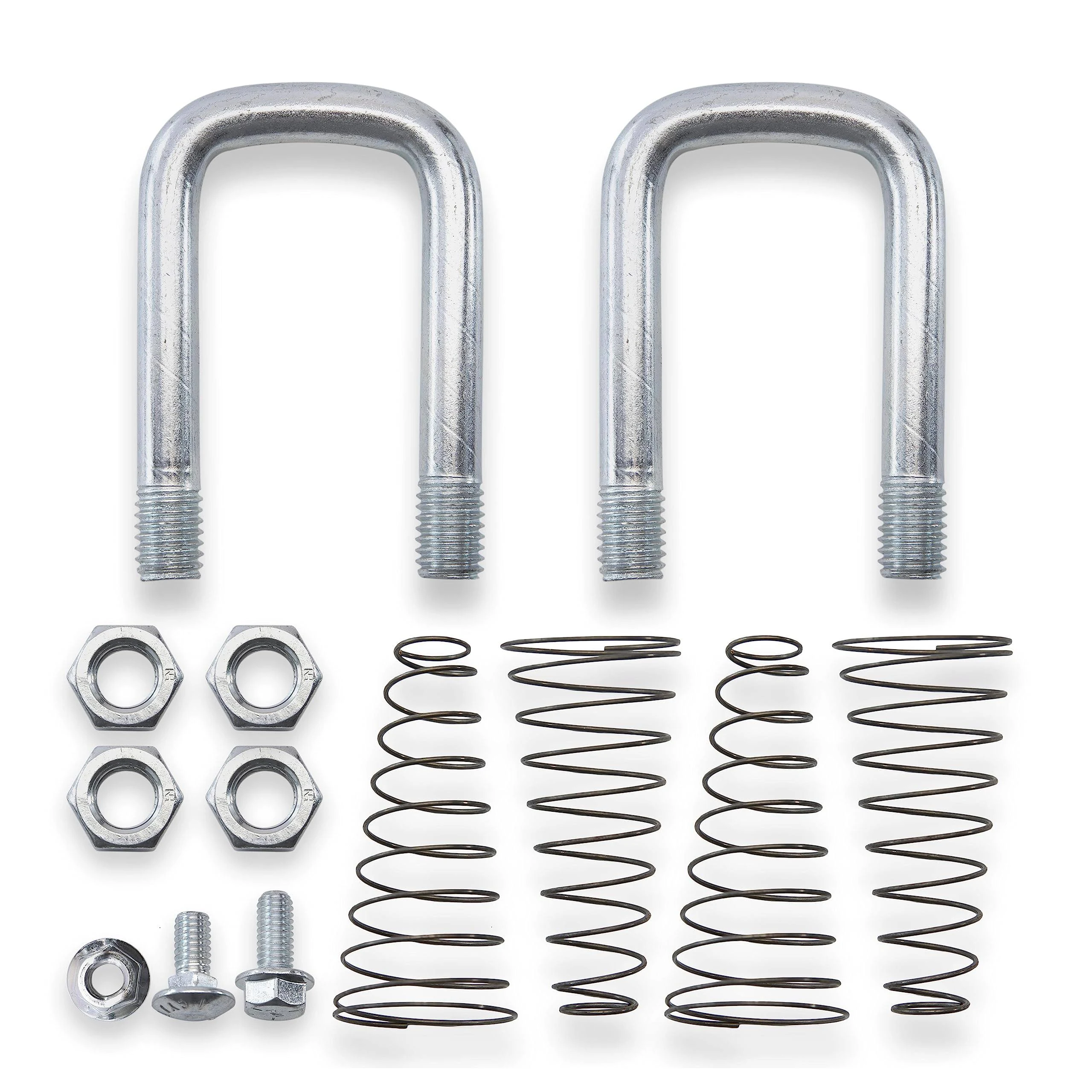 1900-2-1600 RuggedXL Replacement Safety Chain U-Bolt Kit for B&W Hitches Gooseneck Turnoverball