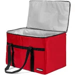 Homevative Nylon Insulated Food Delivery and Reusable Grocery Bag - for Catering