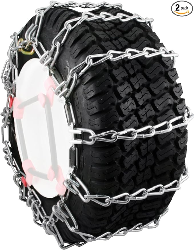 Peerless 1063455 Max Trac 4-Link 26x12.00-12 24x13.00-12 Snowblower Tire Chains