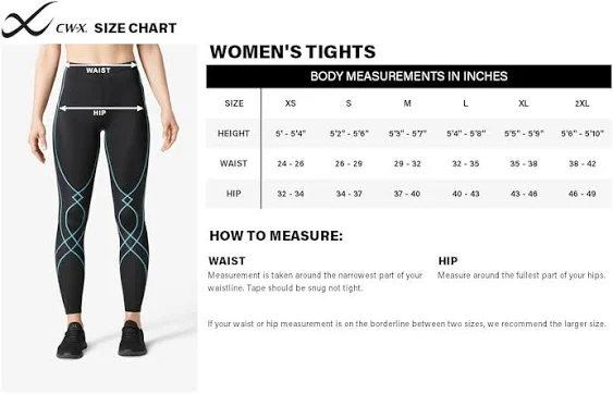 CW-X Women's Endurance Generator Joint and Muscle Support 3/4 Compression Tight