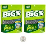 BIGS Sunflower Seeds, Keto Friendly 5.35 oz Bags Pack of 2 Zesty Ranch