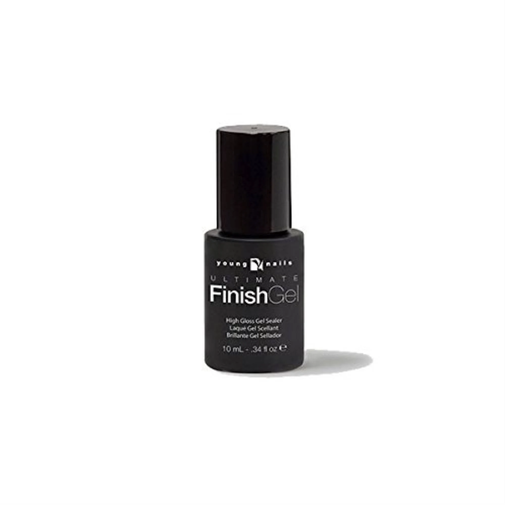 Young Nails Stain Resistant Gel Top Coat. Prevent Discoloration with Clear High Gloss Top Coat for Artificial Nails, 1/3 oz