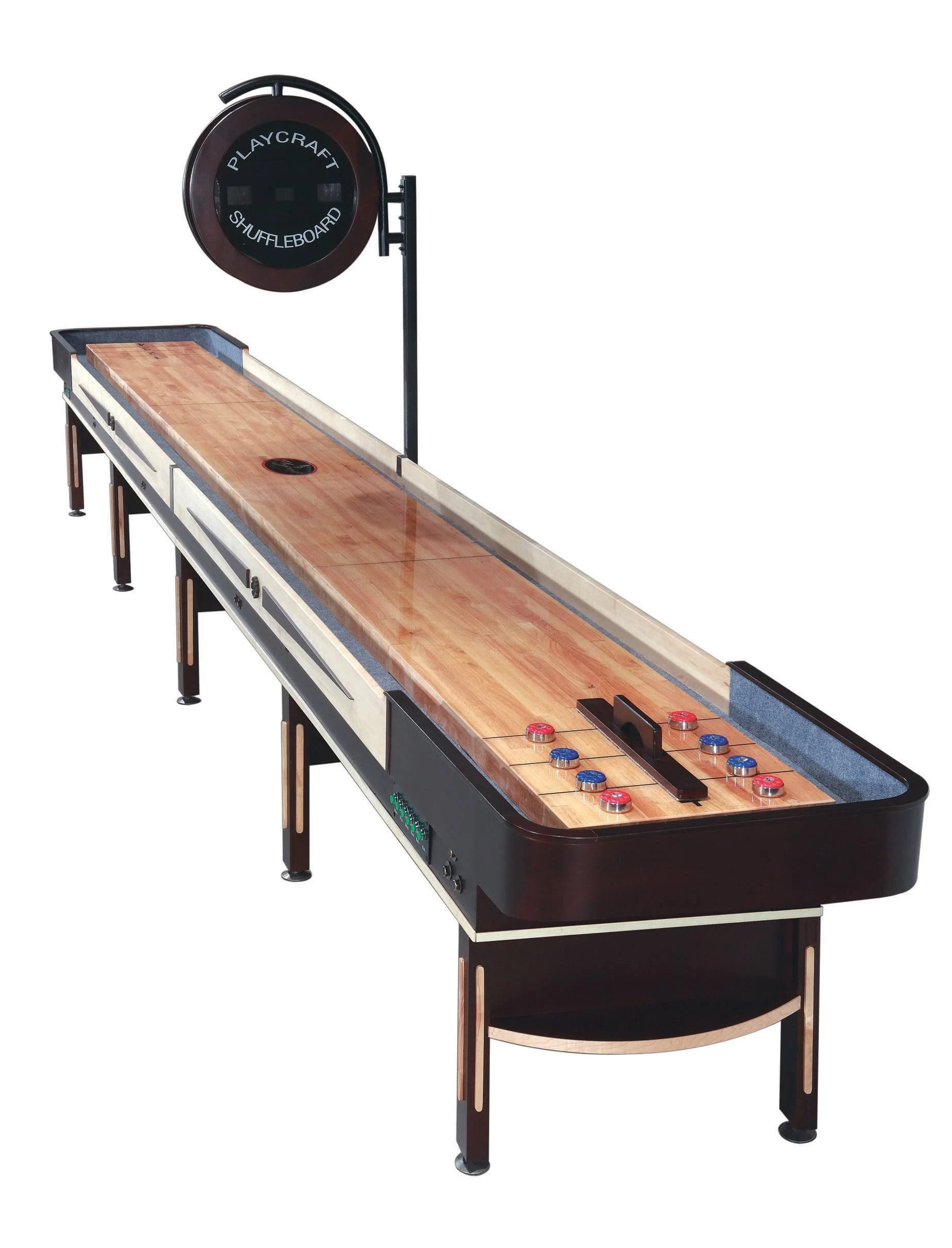 Playcraft Telluride Honey 12' Shuffleboard Table