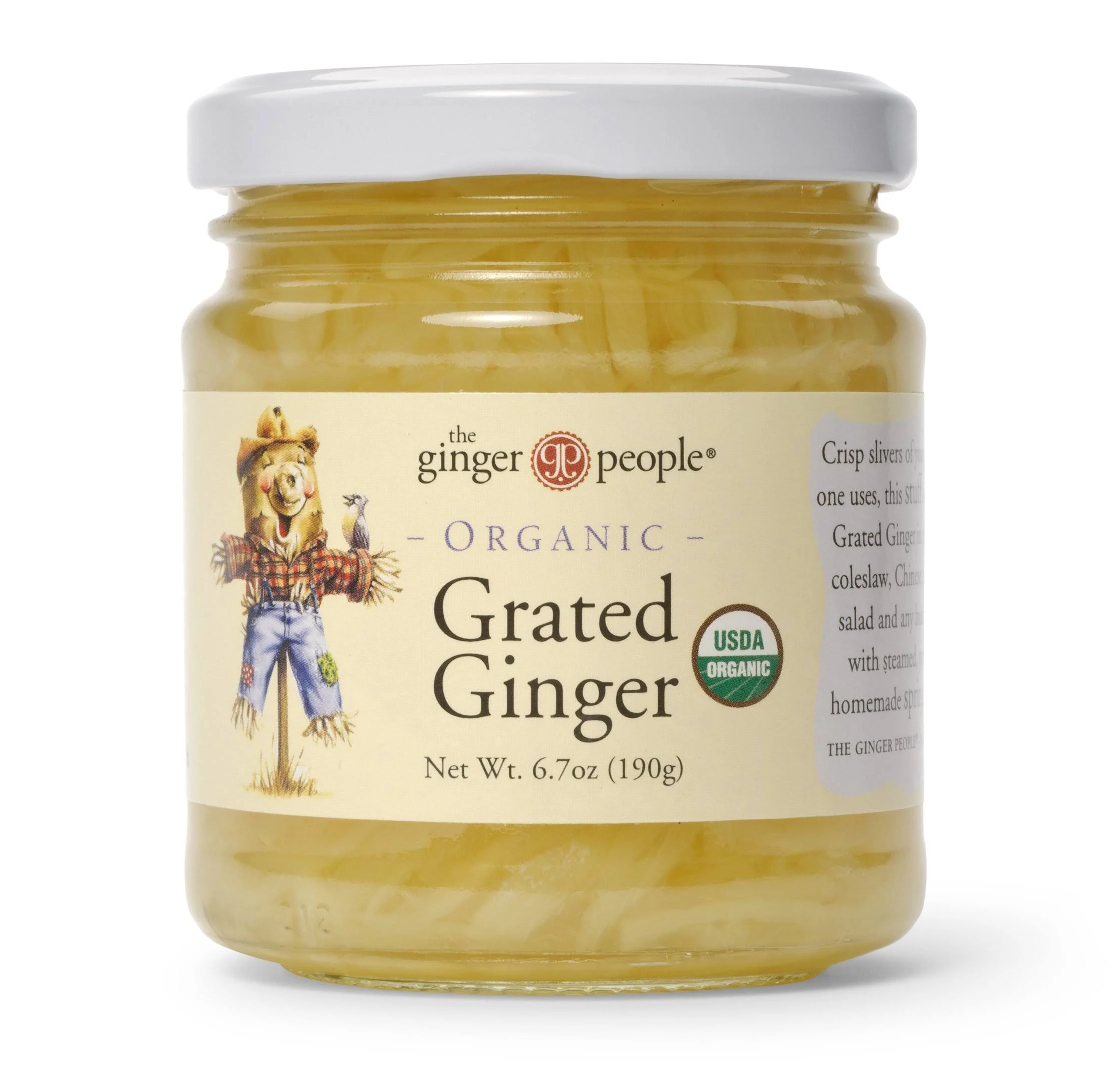 Ginger People Ginger, Grated, Organic - 12 x 6.7 oz