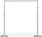 EMART Pipe and Drape Backdrop Stand Kit, Backdrop Stand Heavy Duty 10ftx10ft, Adjustable Metal Frame for Backdrop, Background Stand Backdrop for Wedding Birthday Party Banquet Decorations