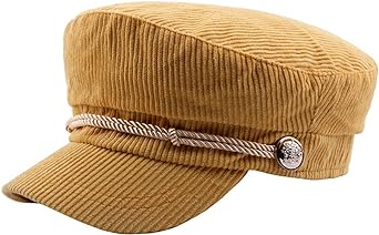 Womens Retro Corduroy Ivy Newsboy Paperboy Cabbie Gatsby Painter Hats Caps