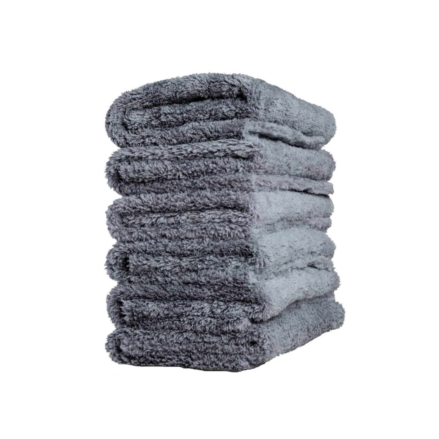 Adam's Polishes Borderless Grey Edgeless Microfiber Towel - Premium Quality 480gsm, 16 x 16 Inches Plush Microfiber - Delicate Touch for The Most