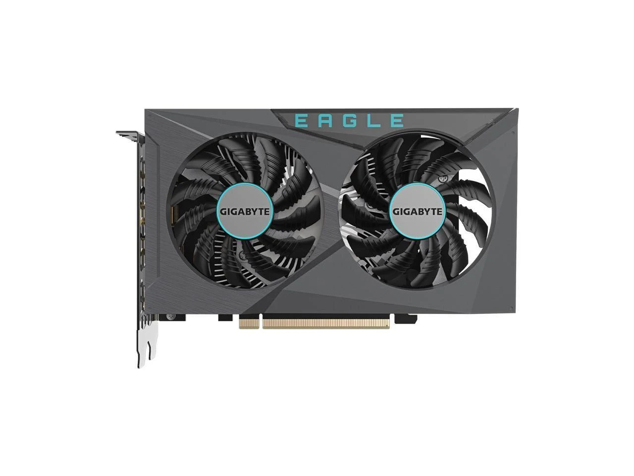 GIGABYTE GeForce RTX 3050 EAGLE OC 6G Graphics Card, 2X WINDFORCE Fans, 6GB GDDR6 96-bit GDDR6, GV-N3050EAGLE OC-6GD Video Card