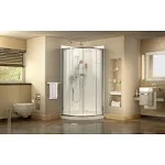 DreamLine Prime DL-6153-01CL Shower Enclosure, Base & Backwall Kit