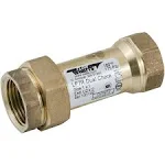 Watts LF7RU2-2 Lead-Free Brass MPT Dual Check Valve, 3/4-Inch, 1-Piece