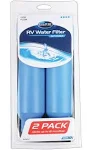 RV Water Filter 6-Step Water Filtration 2-Pack to Reduce Bad Taste, Odors, Rust