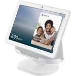 Wasserstein - Adjustable Stand for Google Nest Hub Max - Chalk