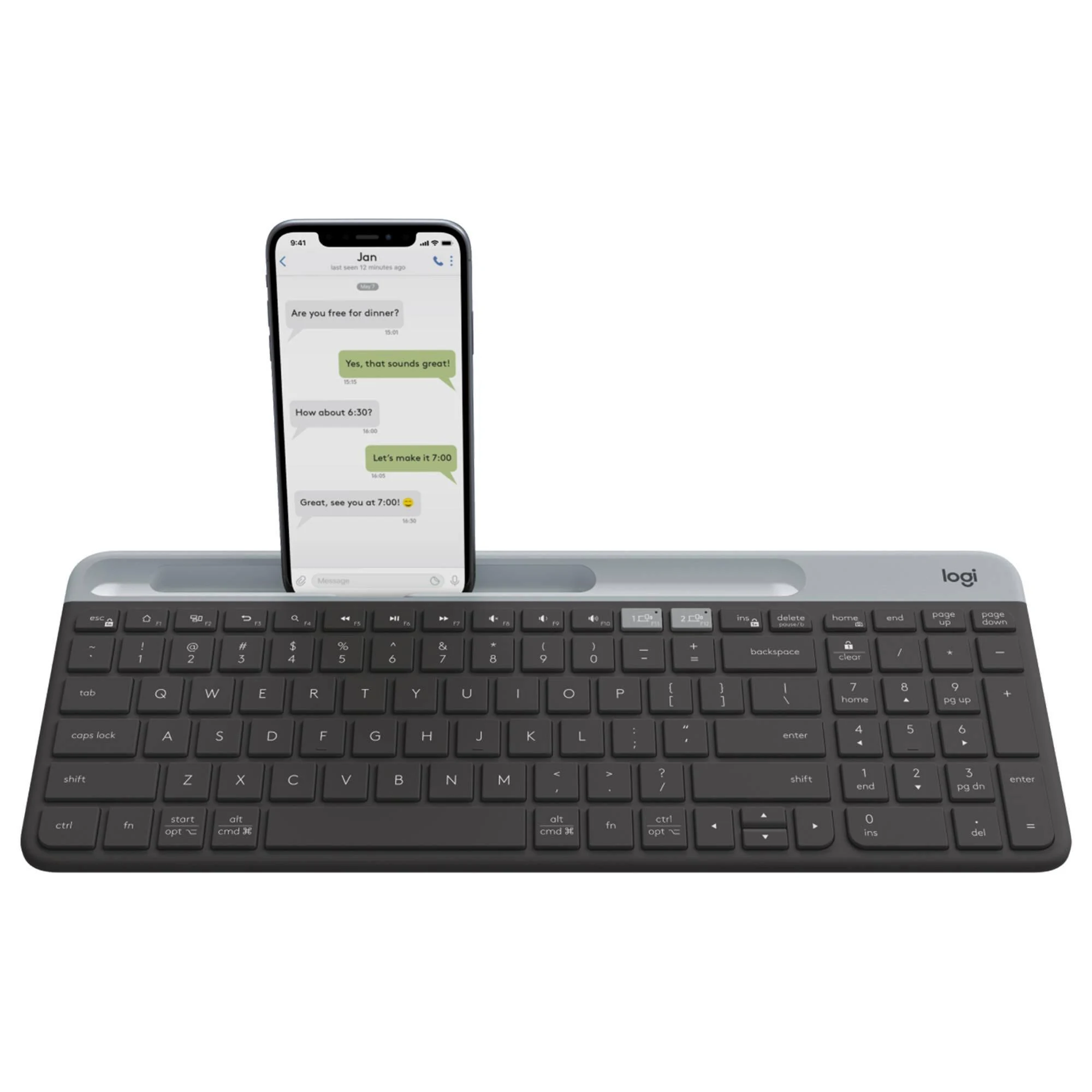 Logitech K585 Slim Multi-Device Wireless Keyboard