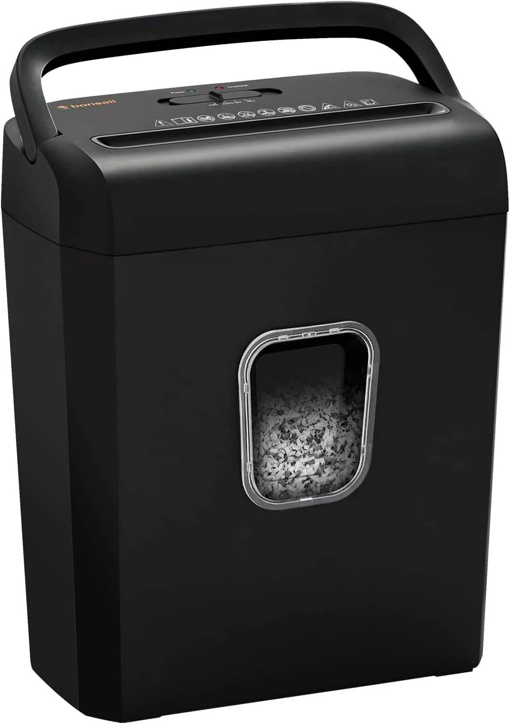 6-Sheet Micro-Cut Paper Shredder, P-4 High-Security for Home &amp; Small Office U...