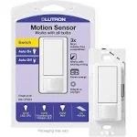 Lutron MS-OPS2-WH Maestro Occupancy Sensor Switch - Single-Pole - White