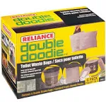 Reliance 2683-13 Double Doodie 2L Portable Camping Toilet Waste Bags (6 Pack)