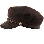 Men's Greek Fisherman Sailor Fiddler Winter Wool Driver Hat Flat Cap