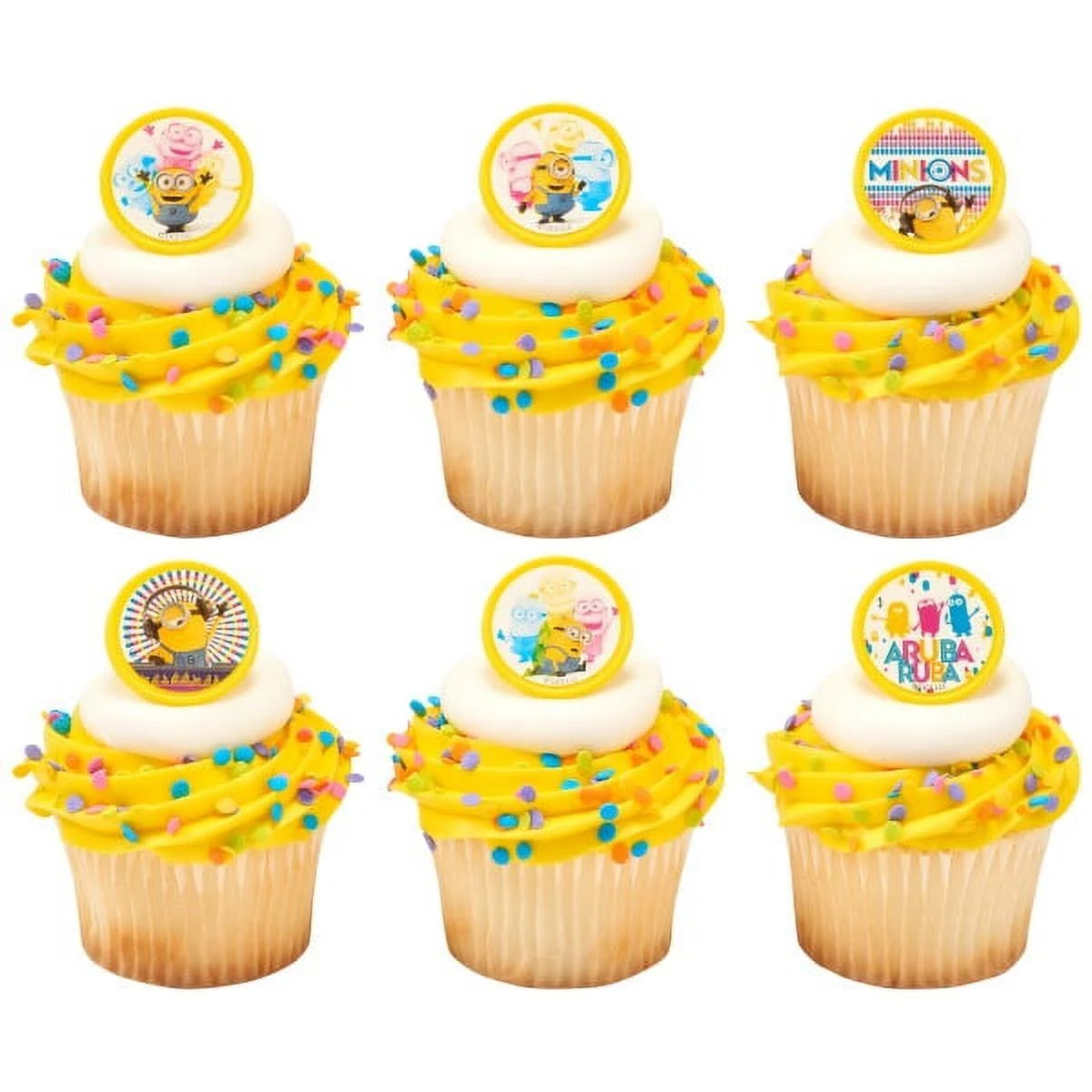 Despicable Me Celebrations Cupcake Rings