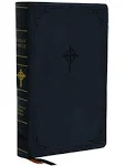 NABRE New American Bible, Revised Edition, Catholic Bible, Large Print Edition, Leathersoft, Comfort Print: Holy Bible [Black] [Book]