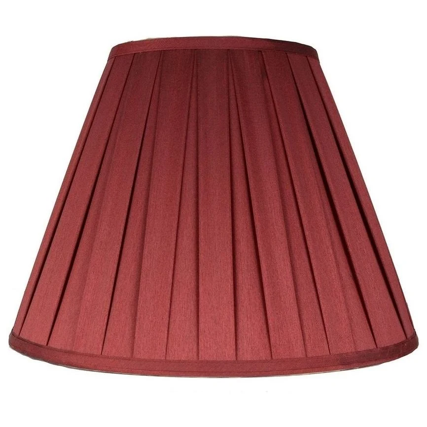 Urbanest Empire Box Pleat Lamp Shade, 8x16x11 inch, Off White