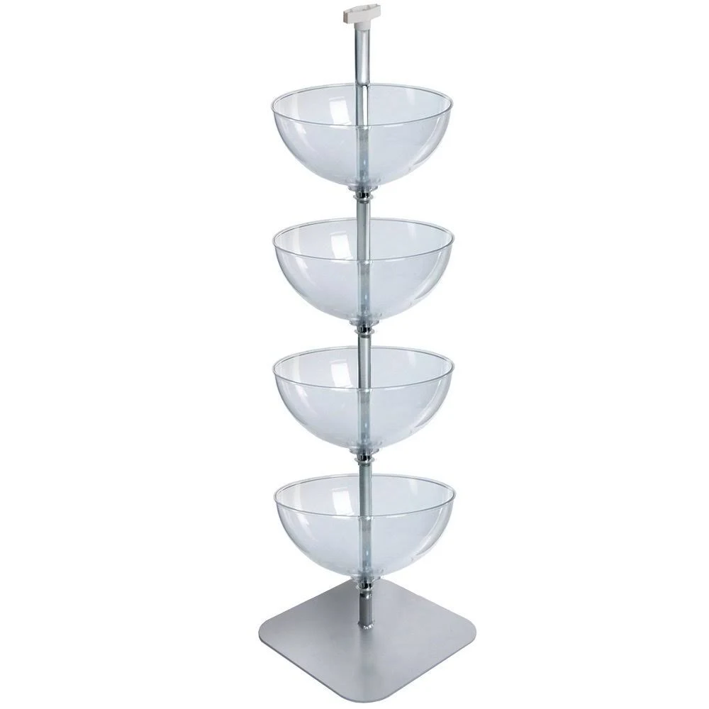 Four-Tier 16" Bowl Floor Display