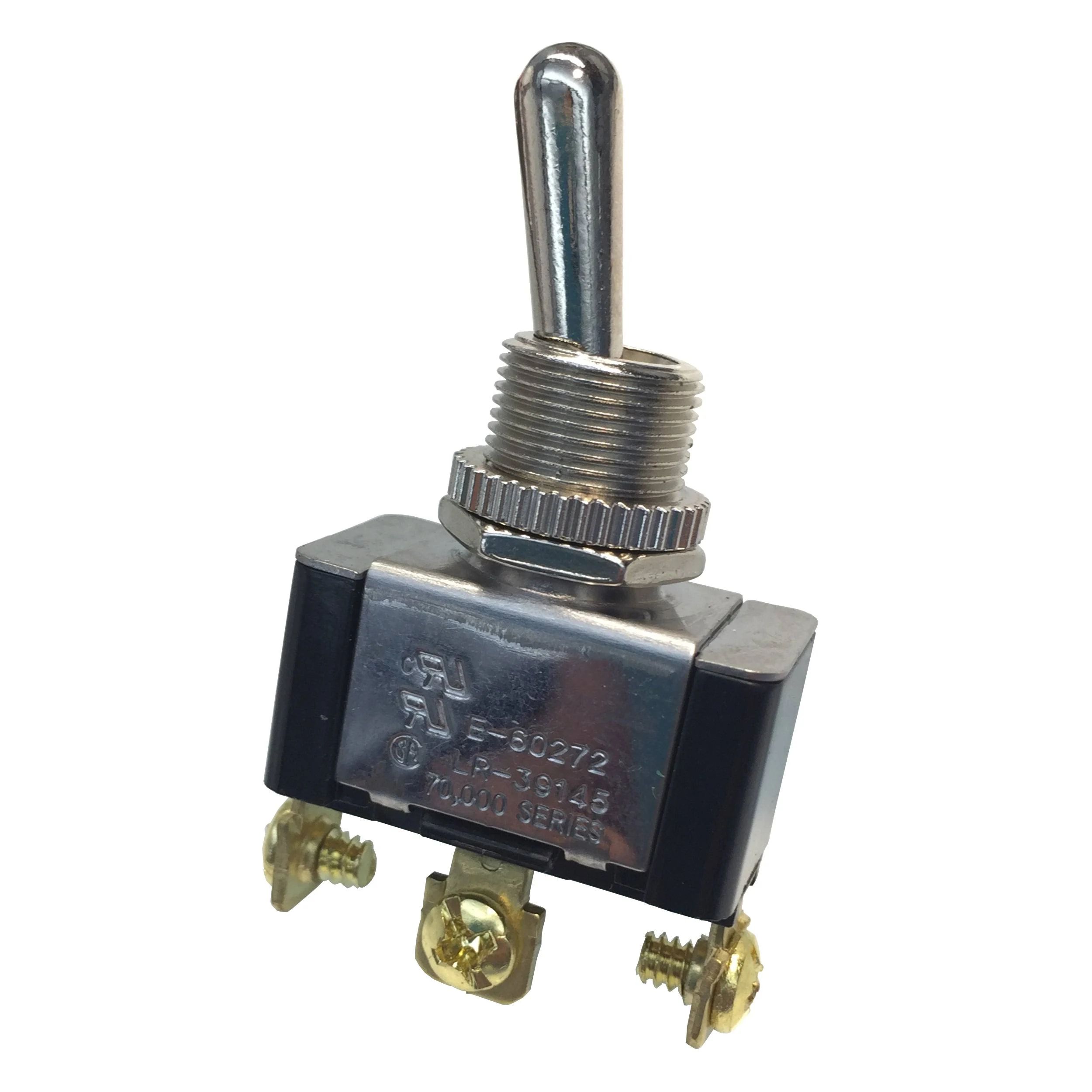 Gardner Bender GSW-12 Heavy-Duty Electrical Toggle Switch, SPDT, ON-ON, 20 A/125V AC, Screw Terminal