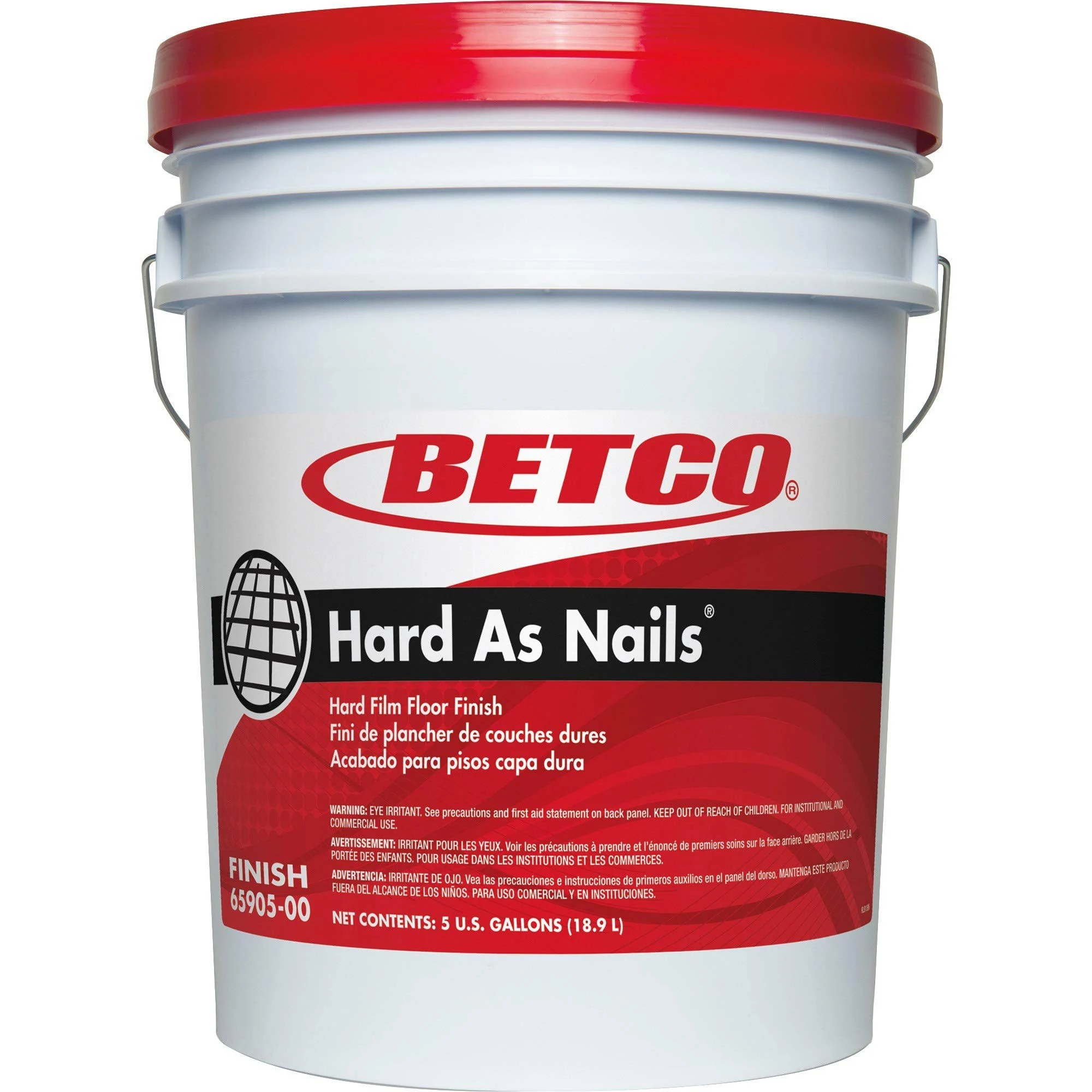 Betco 6590500 Hard As Nails 5 Gallon Floor Finish