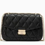 Kate Spade Carey Medium Flap Shoulder Bag, Black