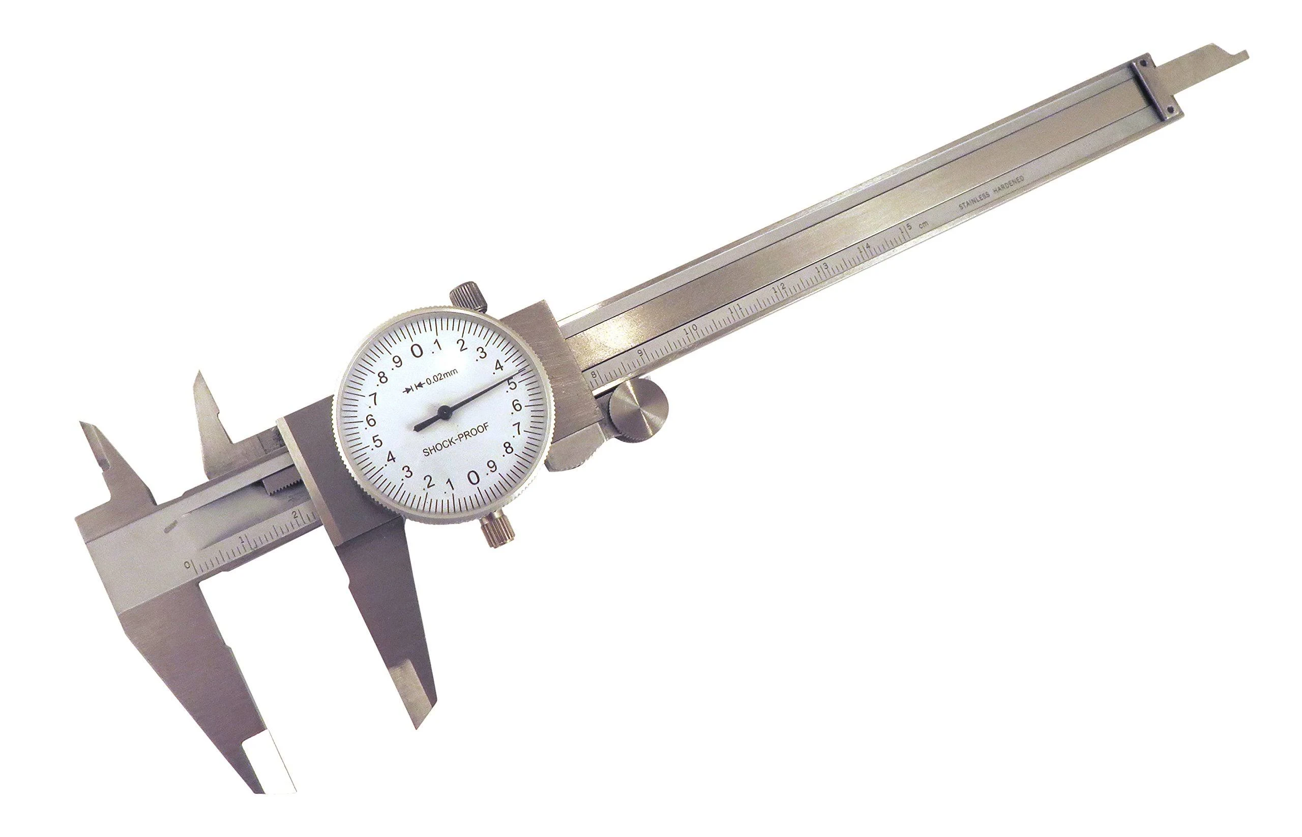 Taytools 150mm Metric Dial Calipers Stainless Steel ID OD Step &amp; Depth 1912101L