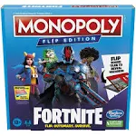 Monopoly Flip Edition: Fortnite Board Game for Ages 13+