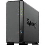 Synology DiskStation DS124 14tb NAS 1x14tb Seagate EXOS X18 HDD Drive Installed