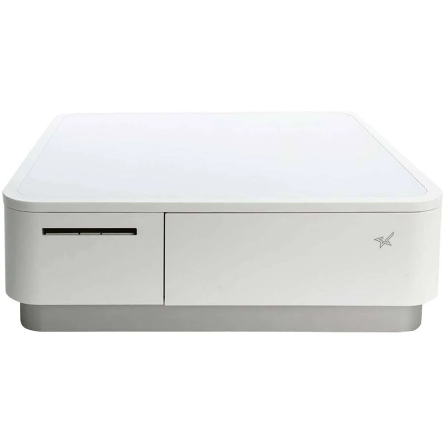 Star Micronics mPOP , Integrated Printer & Cash Drawer, Flat Bill, Universal Tablet Stand (39655610)