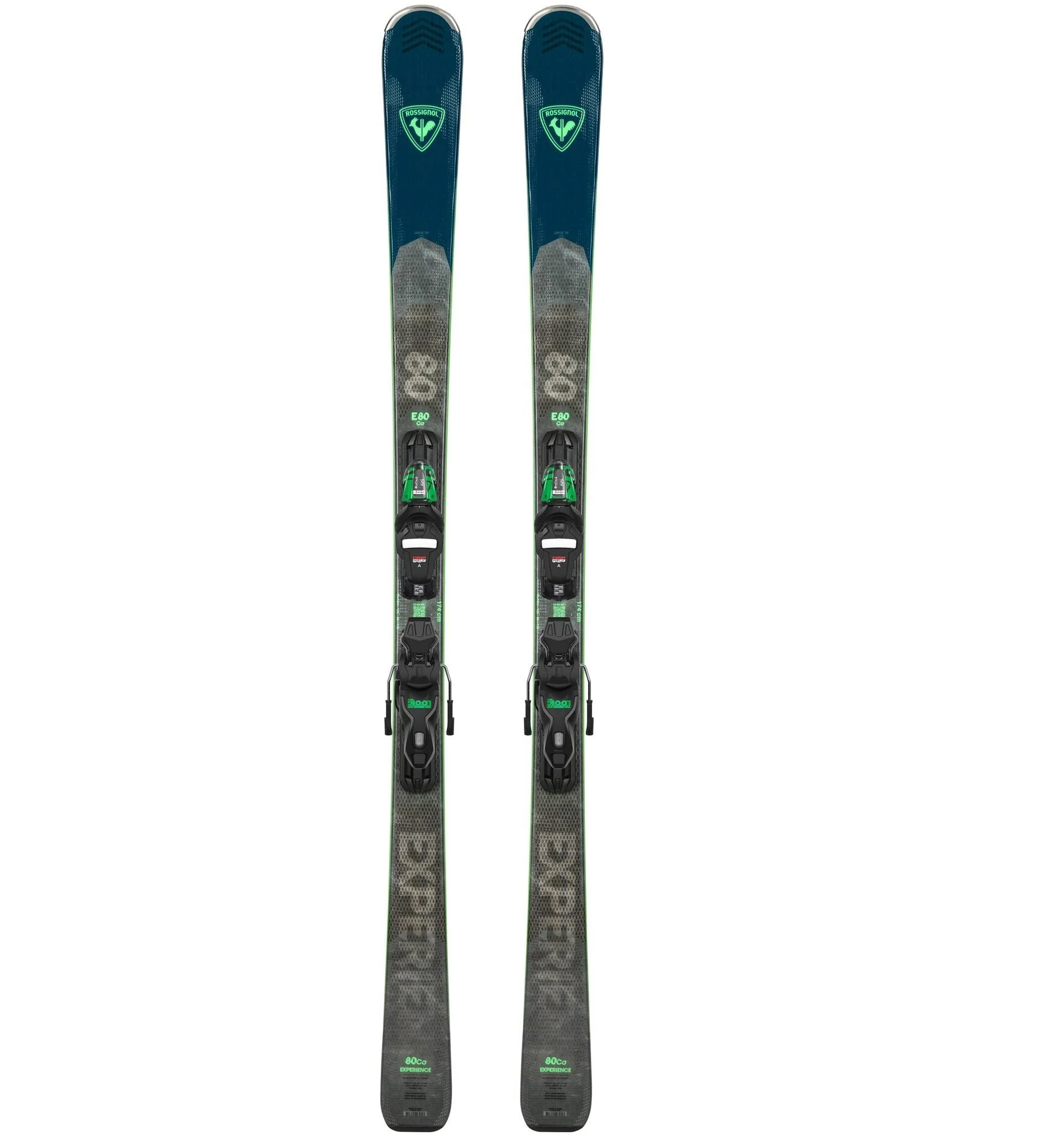 Rossignol Experience 80 Carbon Grey-Blue-Green 182