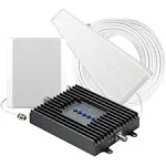 SureCall Fusion4Home Cell Phone Signal Booster up to 5000 sq ft, Boosts 5G/4G LTE, Yagi Panel Antennas, Home & Office Multi-User All Carrier, Verizon AT&T Sprint T-Mobile, FCC Approved, USA Company