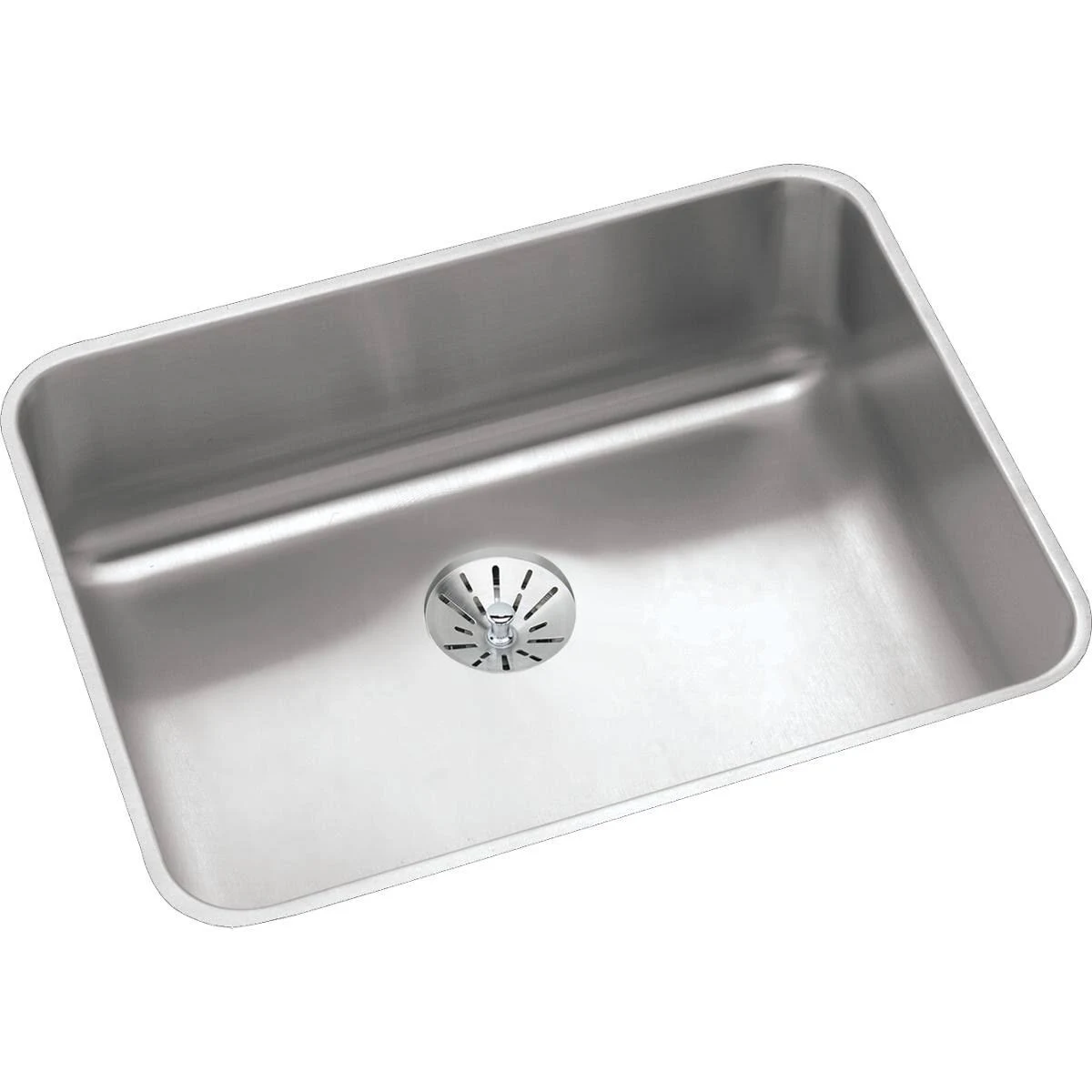 Elkay ELUHAD211545PD Lusterstone Classic Single Bowl Undermount ADA Sink with Perfect Drain - 21" x 15 3/4" x 4 3/8" Bowl