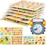 Asher & Olivia Premium Toddler Puzzles 7 Pack Set