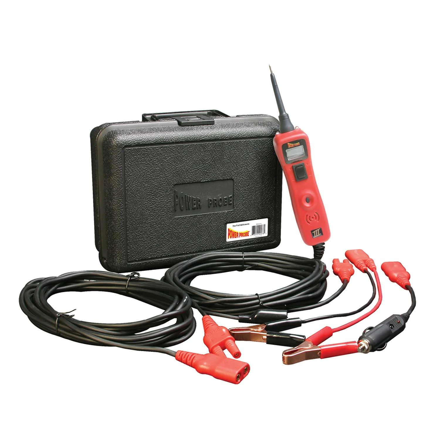 Power Probe III Red Circuit Tester Kit with Accessories (PP319FTCRED)