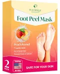 Plantifique Foot Peeling Mask Peeling Foot Mask Dermatologically Tested Repairs Heels Removes Dry Dead Skin for Baby Soft Feet