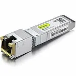 10Gb SFP+ RJ45 Copper Module 30-meter, 10GBase-T SFP+ Transceiver Compatible for Cisco SFP-10G-T-S, Ubiquiti UniFi UF-RJ45-10G, Netgear, Mikrotik S+RJ10, TP-Link, D-Link