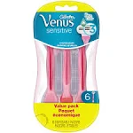 Gillette Venus Sensitive Disposable Razors (6 ct)