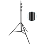 Neewer Heavy Duty Light Stand, Aluminum Alloy 13ft/4m Adjustable Black Tripod