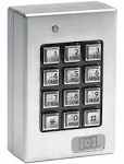 Linear 212SE Weatherproof Keypad (Silver)