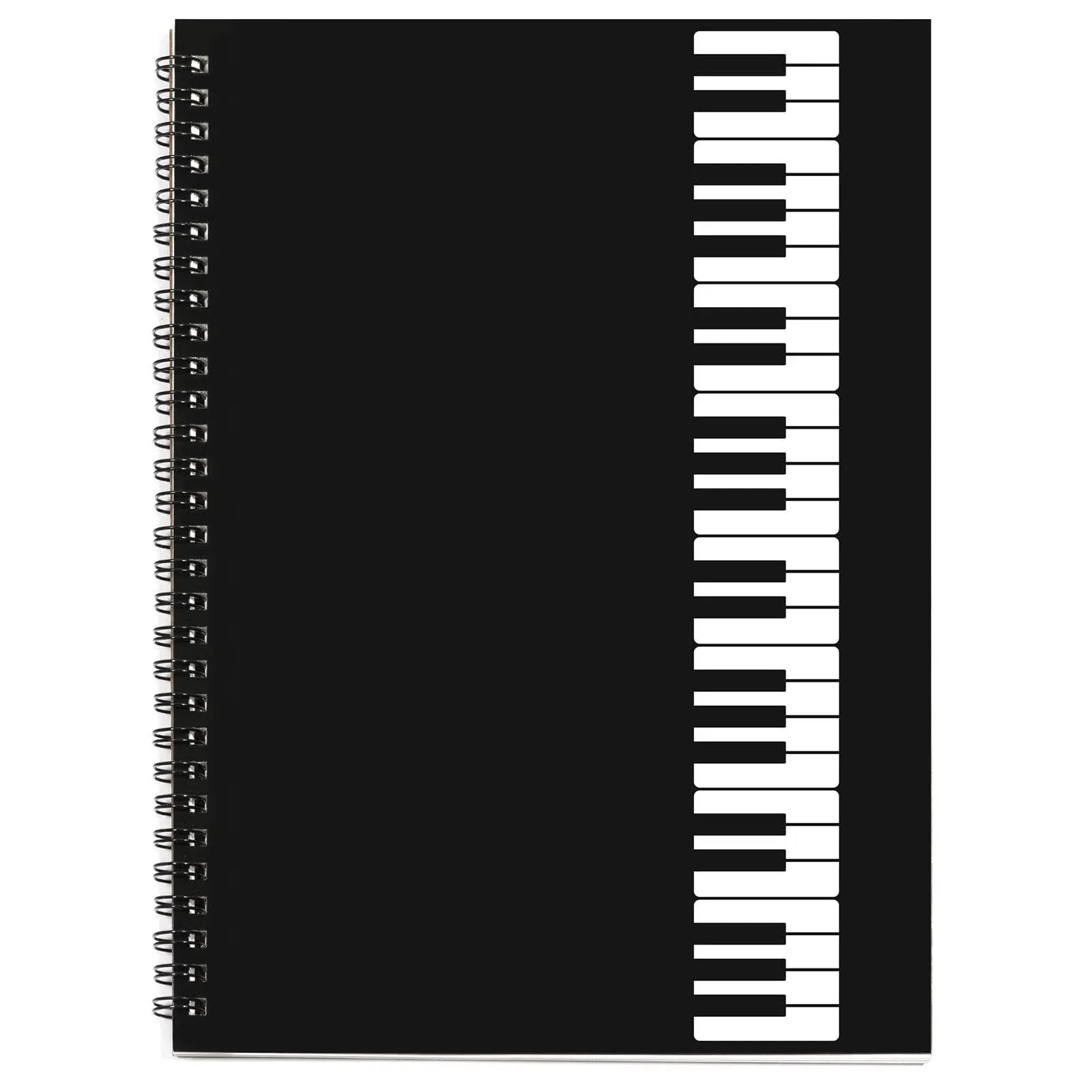 MAXCURY Blank Sheet Music Composition Manuscript Staff Paper Art Music Notebook Black 100 Pages 26x19cm (Water Blue/Ocean Blue)