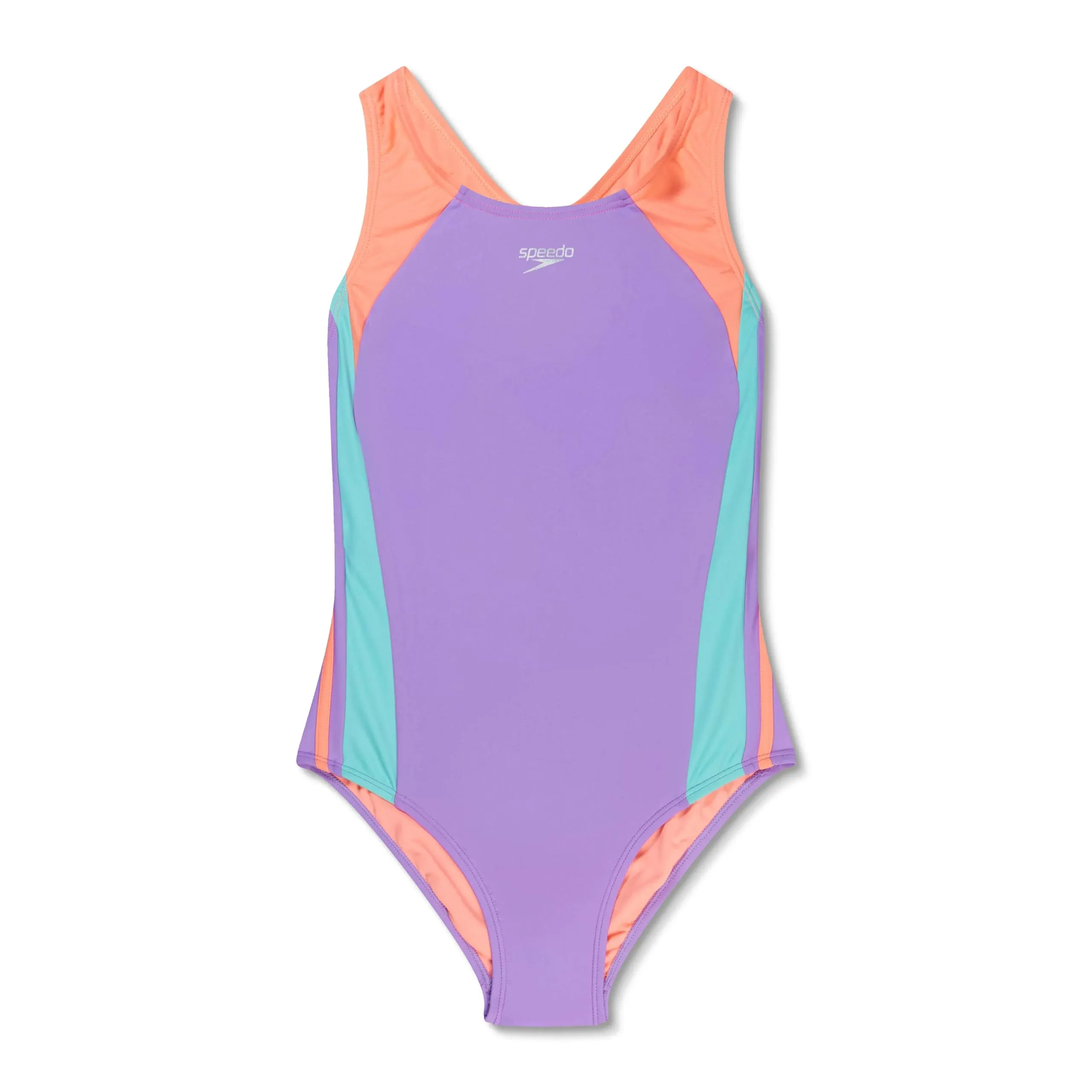 Speedo Infinity Splice One Piece for Girls Sweet Purple 7